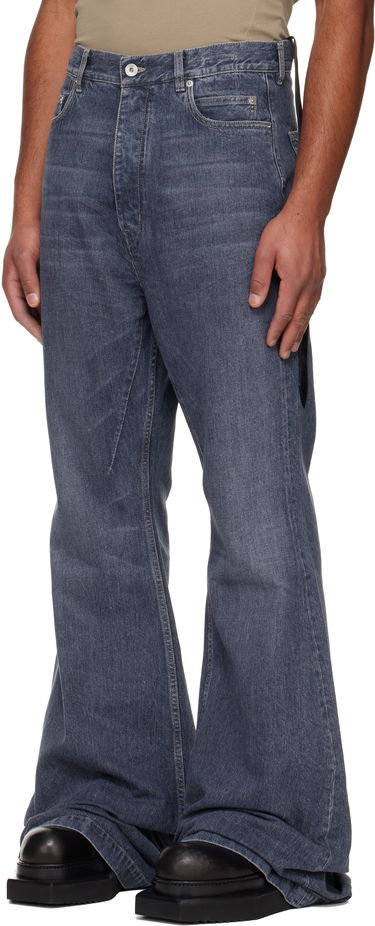 Jeans Rick Owens DRKSHDW Concordians Bolan Bootcut Jeans Sininen | DU02E7365 DGY, 3