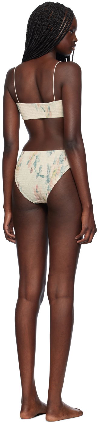 Uimapuvut TOTEME TOTEME Smocked Mid-Rise Bikini Monivärinen | 243-WSW1079FB0249/2WRW3263FB0249, 2