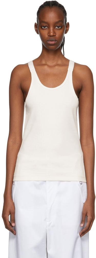 Tankkitoppi Dion Lee Exclusive Tank Top Valkoinen | C3041R22, 0