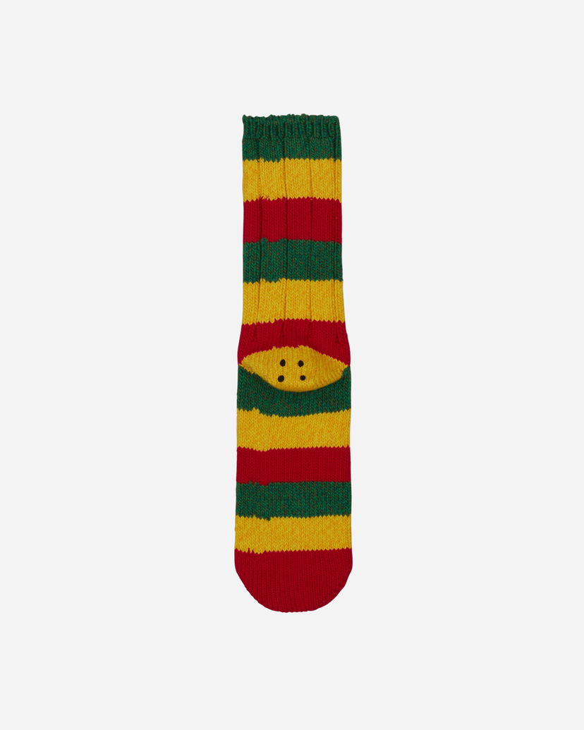 Sukat KAPITAL Rainbowy Happy Heel Socks Monivärinen | EK-1365XS 1
