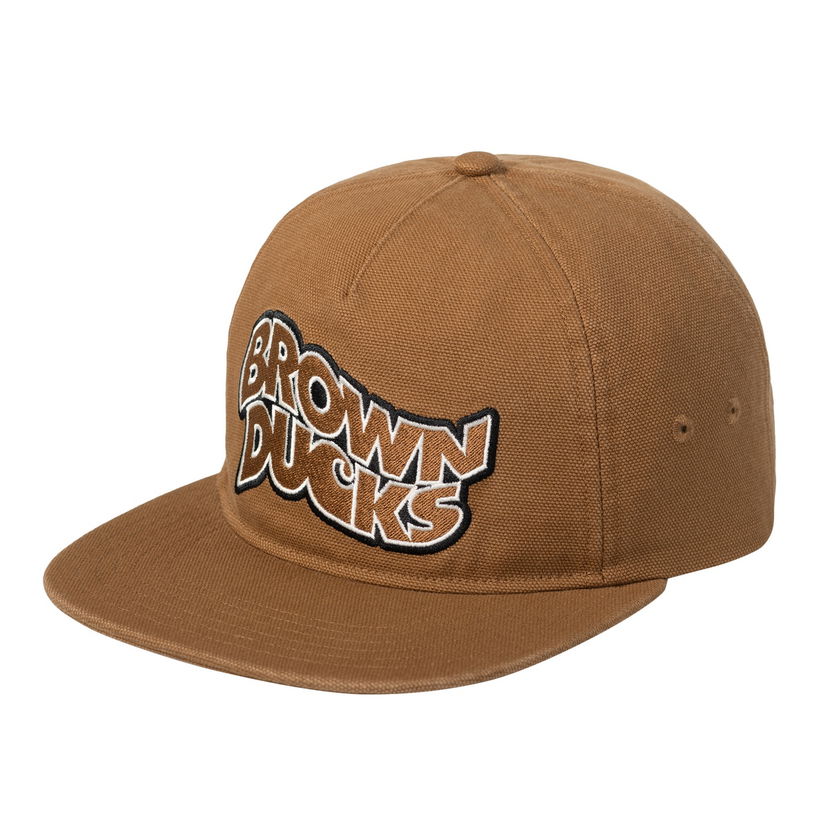 Korkki Carhartt WIP Canvas Cap With Embroidered Logo Ruskea | I033922_2