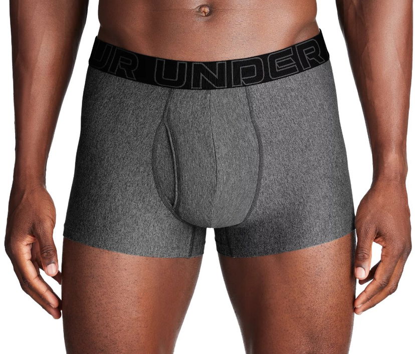 Nyrkkeilijät Under Armour Under Armour Perf Tech 3in Boxer Briefs Harmaa | 1383877-025