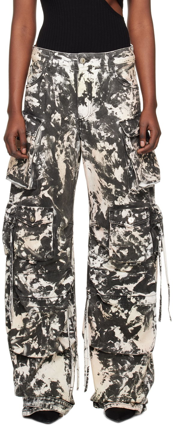 Cargo housut The Attico Attico Fern Cargo Jeans Monivärinen | 242WCP84 D072