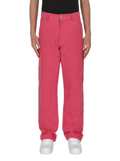 Housut Sky High Farm Canvas Workwear Pants Vaaleanpunainen | SHF02P007 2
