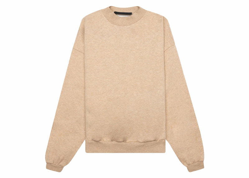 Villapaita Fear of God Fear of God Essentials Kids Crewneck Beige | 785BT232063K