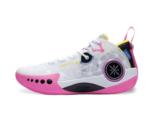 Koripallo Li-Ning Wade Shadow 3 On Court 'White Pink' Valkoinen | ABPR049-4