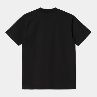 T-paita Carhartt WIP Short Sleeve University Script T-Shirt Musta | I036110_9, 3