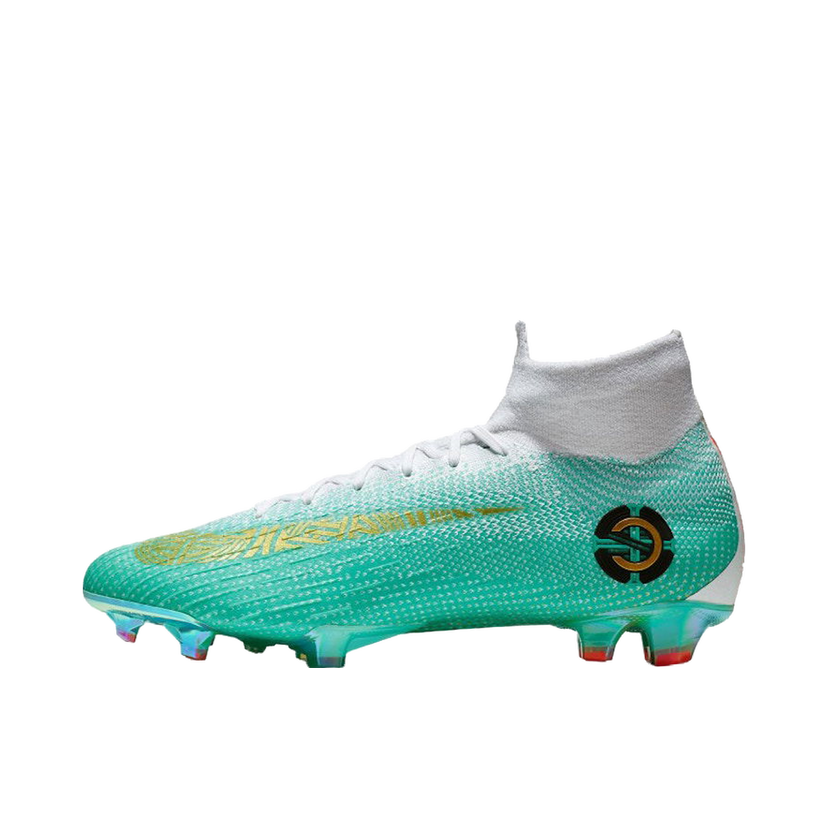 Tennarit ja kengät Nike Mercurial Superfly VI Elite CR7 Chapter 6 FG Special Edition Turkoosi | AJ3547-391