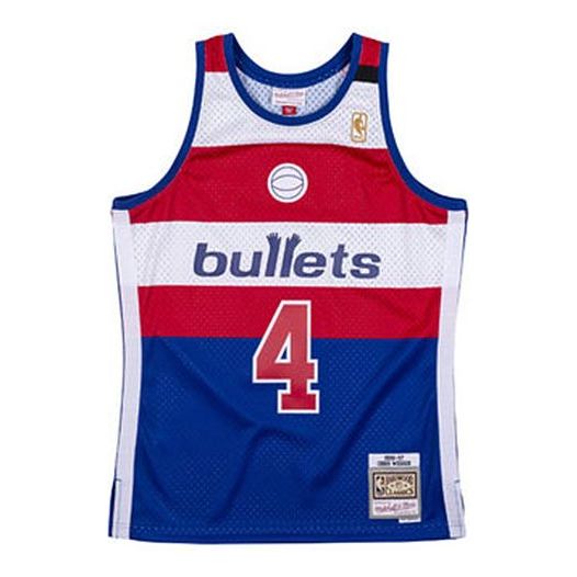Jersey Mitchell & Ness Mitchell & Ness Bullets Basketball Jersey Sininen | SMJYCP19069-WBURYRD96CWE