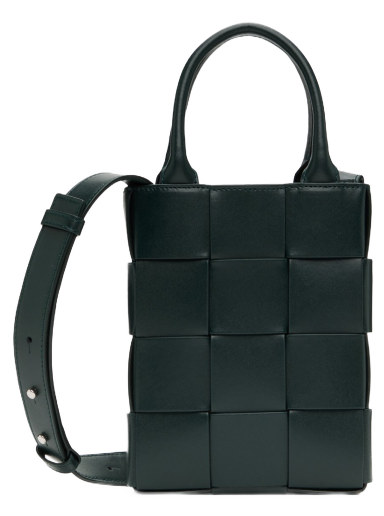 Kangaskassi Bottega Veneta Mini Cassette Tote Bag Vihreä | 758055 VB1K0