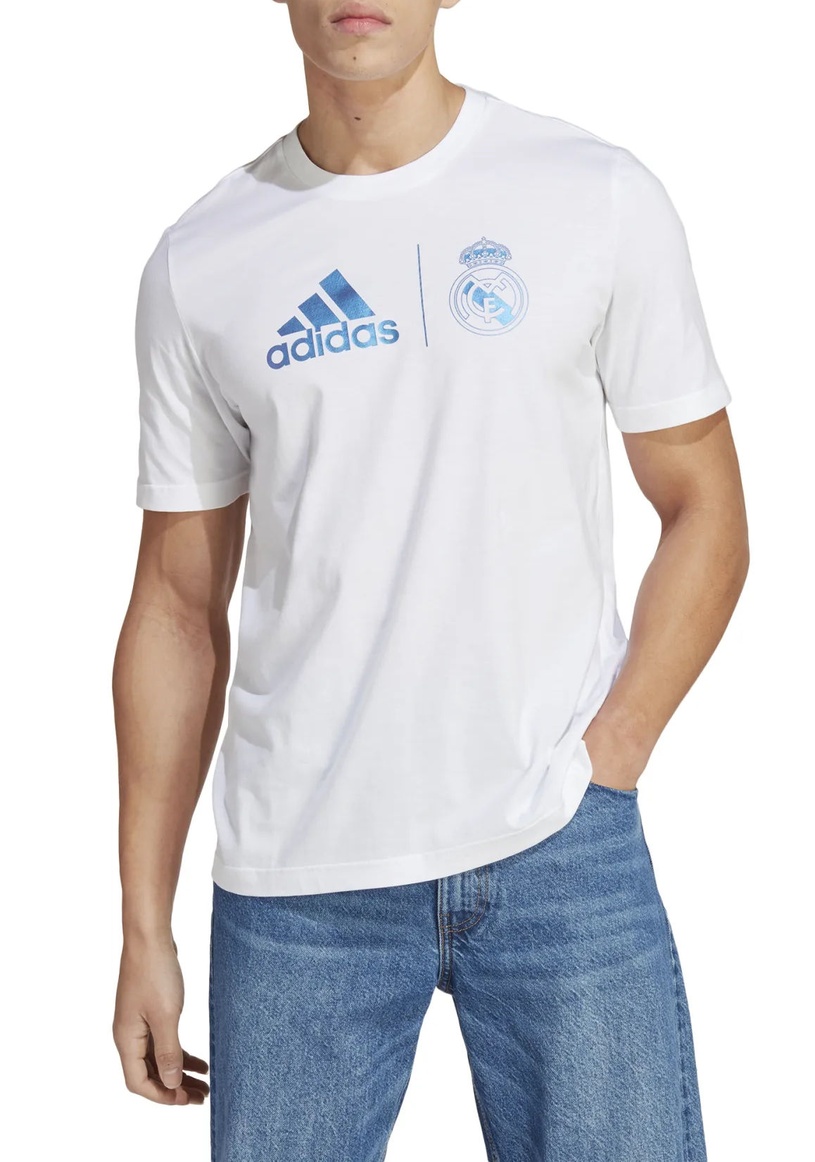 T-paita adidas Performance Real Madrid Graphic Tee Valkoinen | ht6463, 0