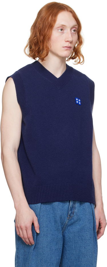 Villapaita ADER ERROR Wool Knit Vest Sininen | BMSGFYKT0201NV, 1
