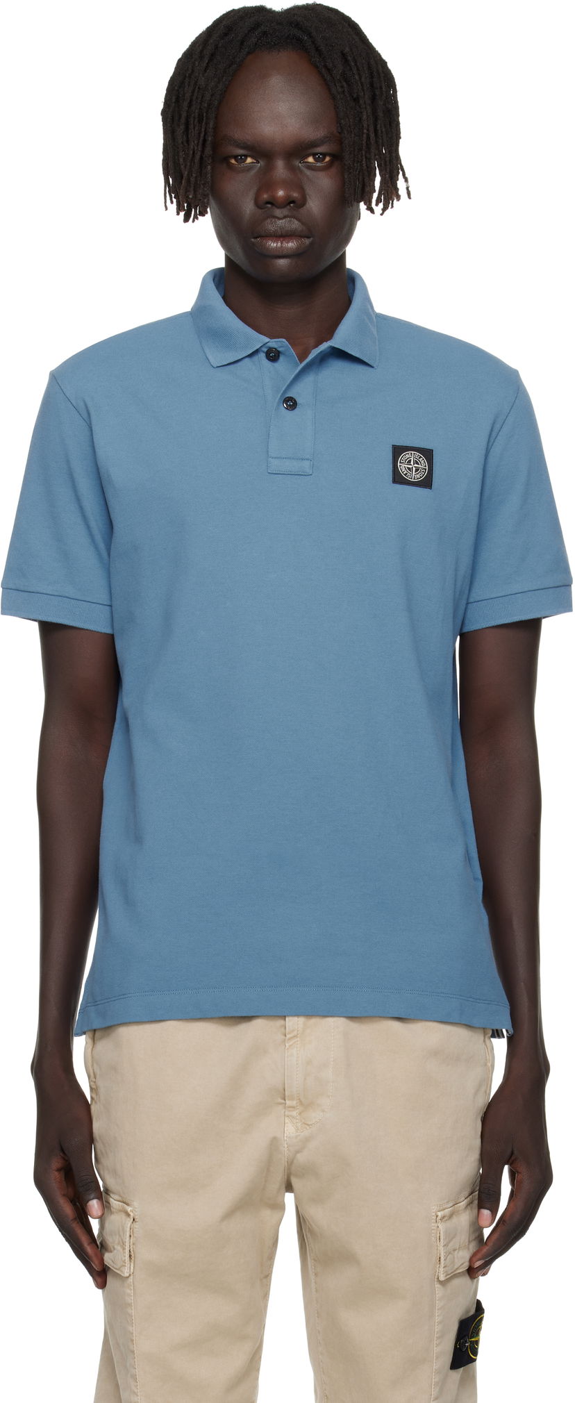 Poolopaita Stone Island Short Sleeve Polo Sininen | K2S15 2200005 S0017