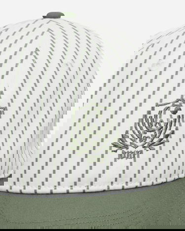Korkki Carhartt WIP Linus Stripe Cap Valkoinen | I033091 22BXX, 6