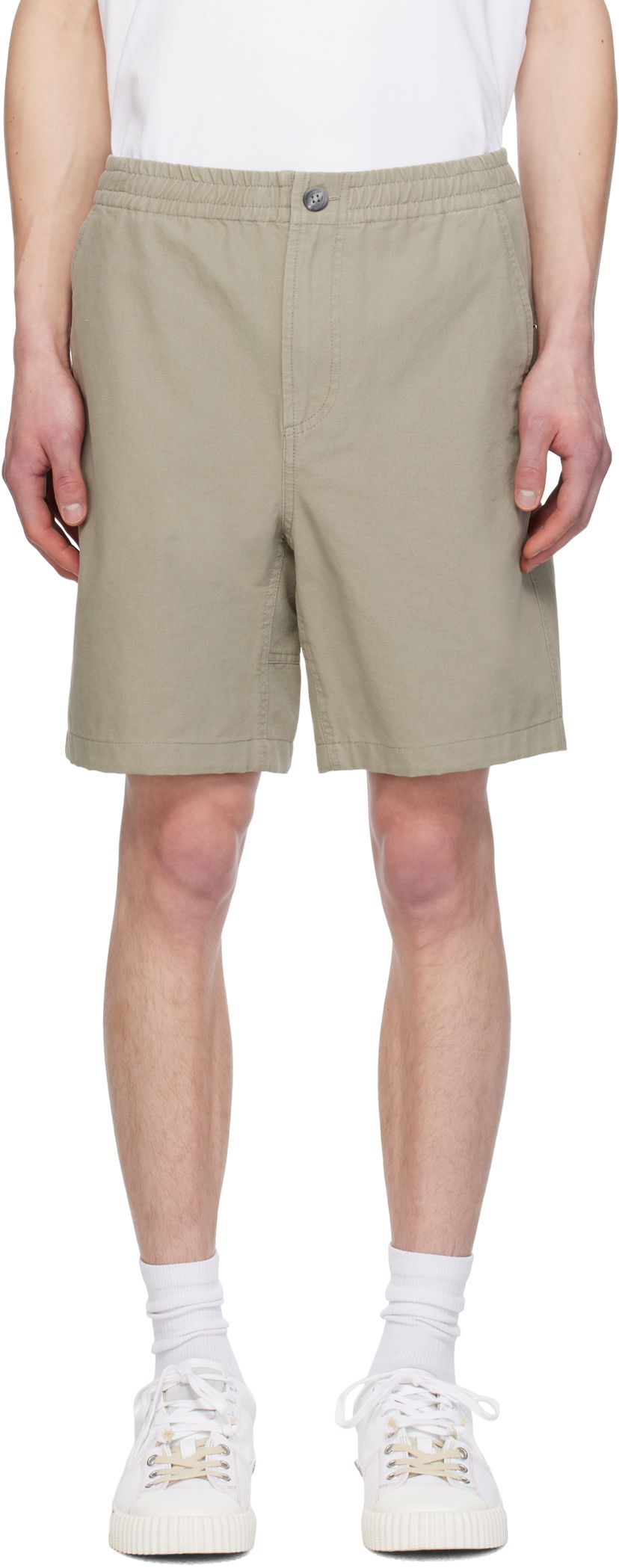Shortsit A.P.C. A.P.C. Norris Shorts Beige | COGBJ-H10186