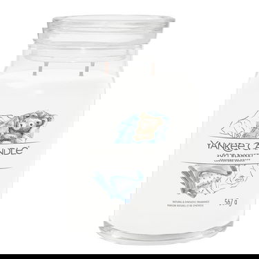 Kynttilät Yankee Candle Signature Large Jar 2 Wicks Soft Blanket Valkoinen | 40368, 0