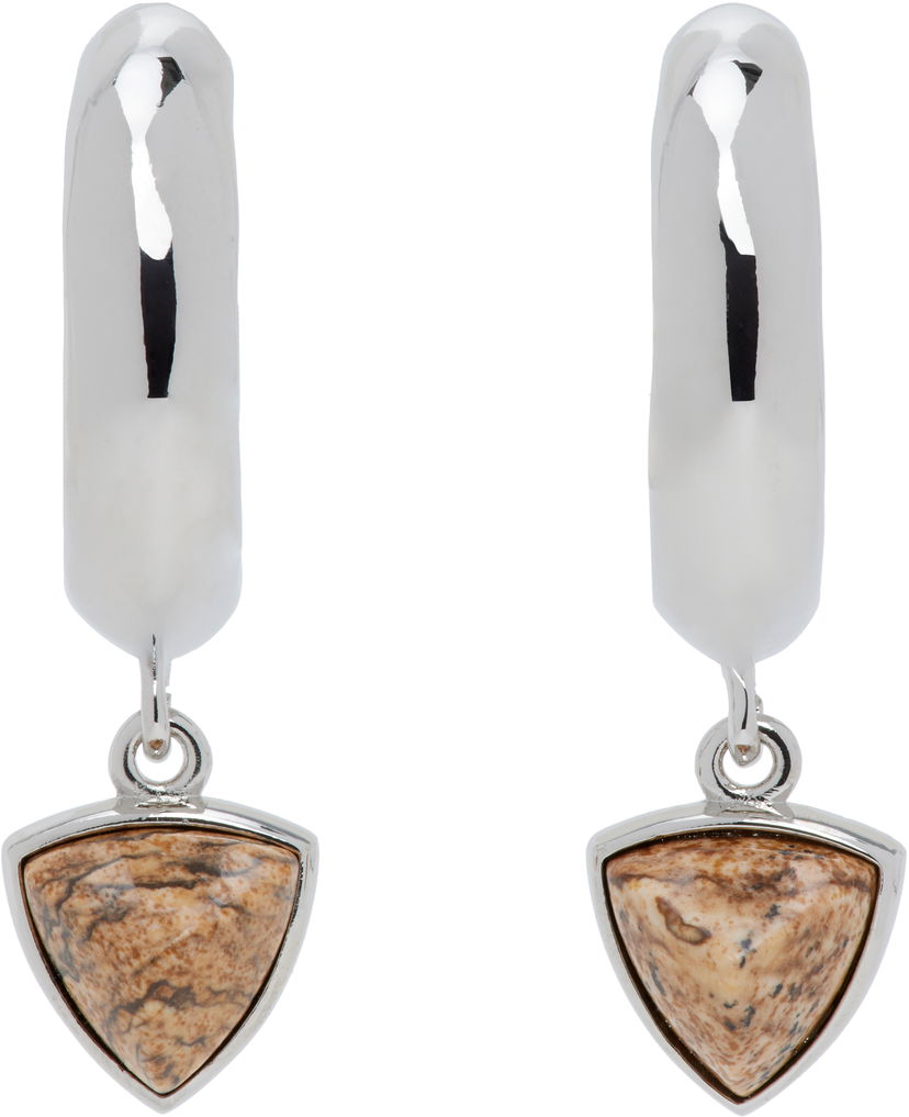 Korvakorut ISABEL MARANT Isabel Marant Picture Jasper Drop Earrings Metallinen | BL0179FA-B4B02B