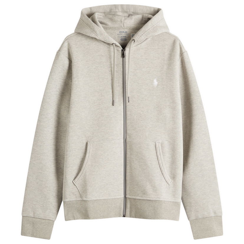 Huppari Polo by Ralph Lauren Ralph Lauren Double Knit Zip Hoodie Harmaa | 710881517060