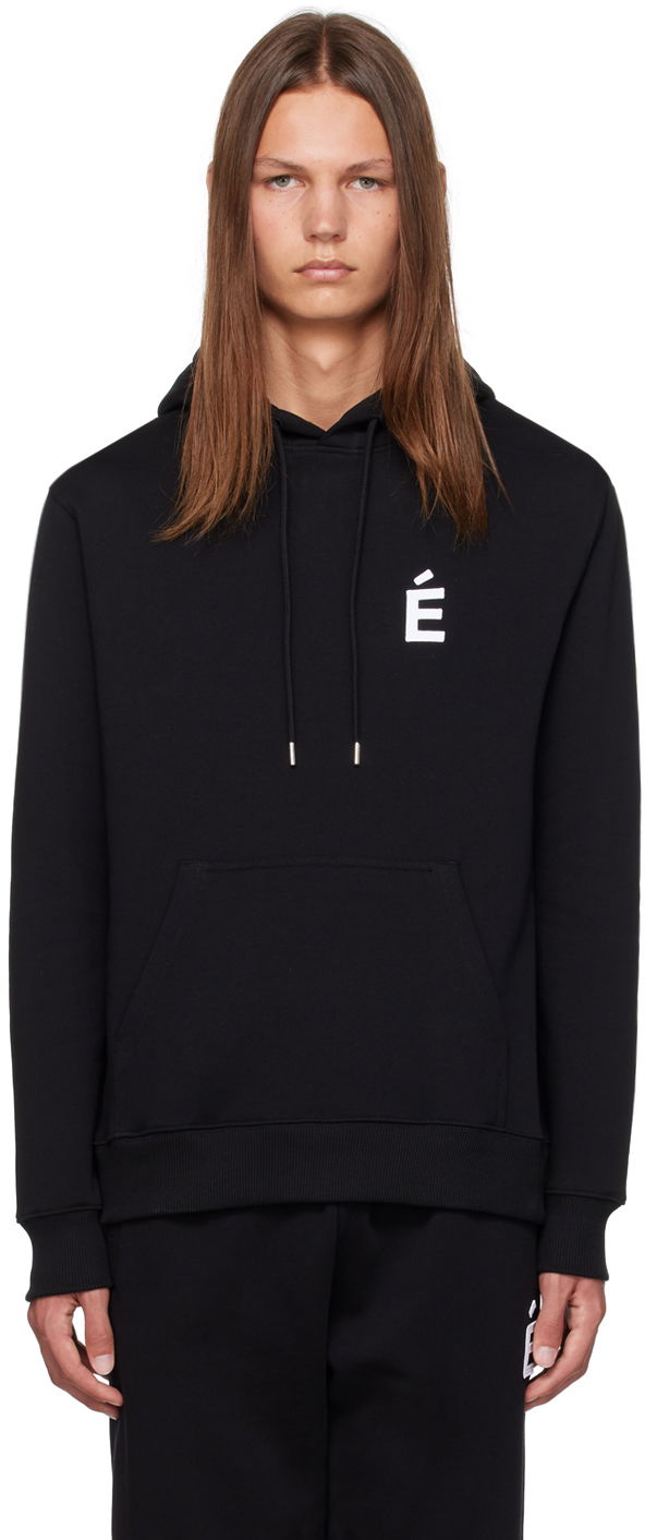 Huppari Études Patch Logo Hoodie Musta | C00ME253A01599