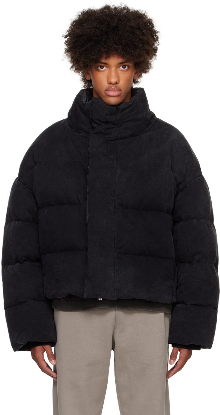 Puffer takki Entire Studios Puffer Down Jacket Musta | ES2398IR