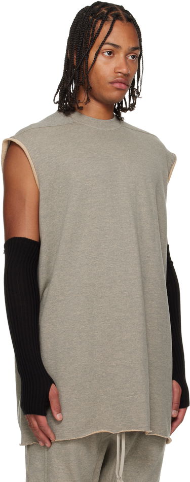 T-paita Rick Owens Rick Owens DRKSHDW Concordians Sleeveless Tarp T-shirt Harmaa | DU02E7158 FGM, 1