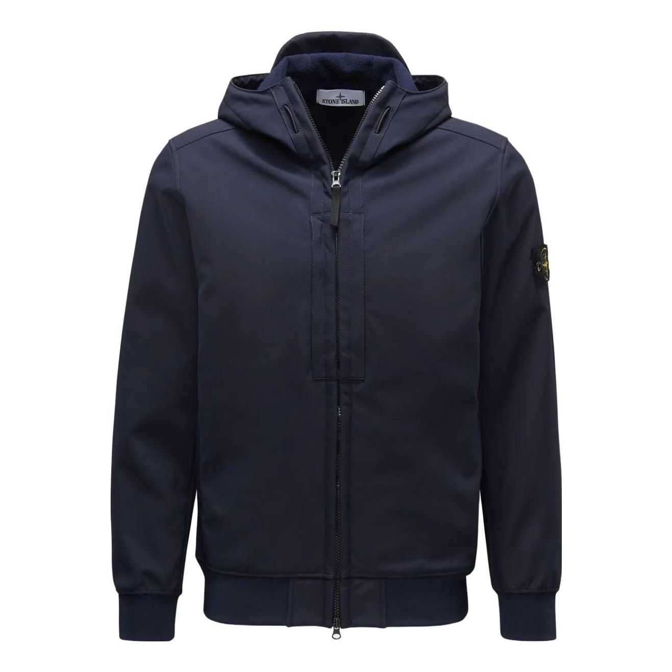 Takki Stone Island Soft Shell Hooded Zip-Up Jacket Sininen | 7915Q0122-V0020, 0