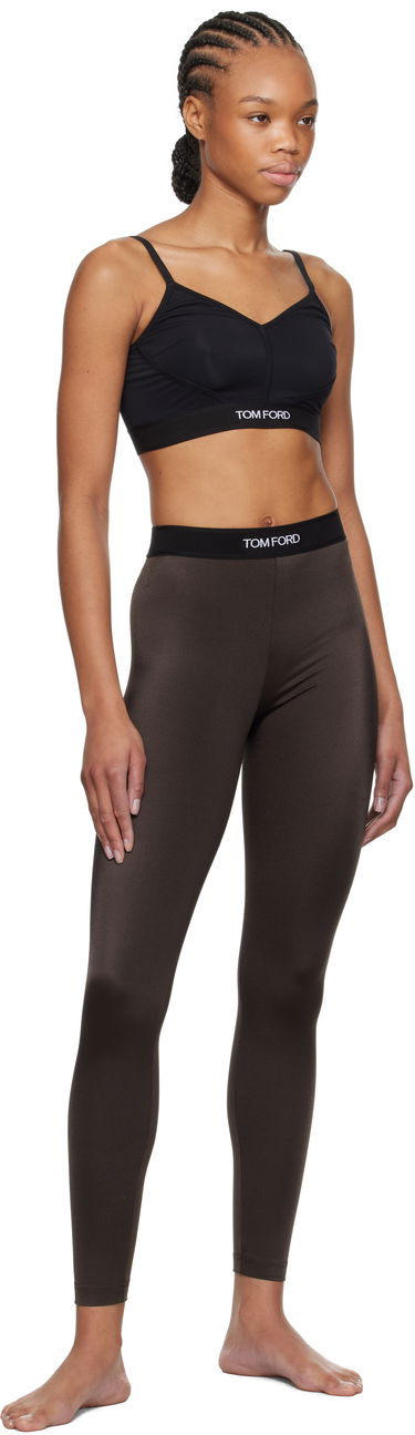 Leggingsit Tom Ford Intarsia Leggings Musta | PAJ096-JEX087, 3