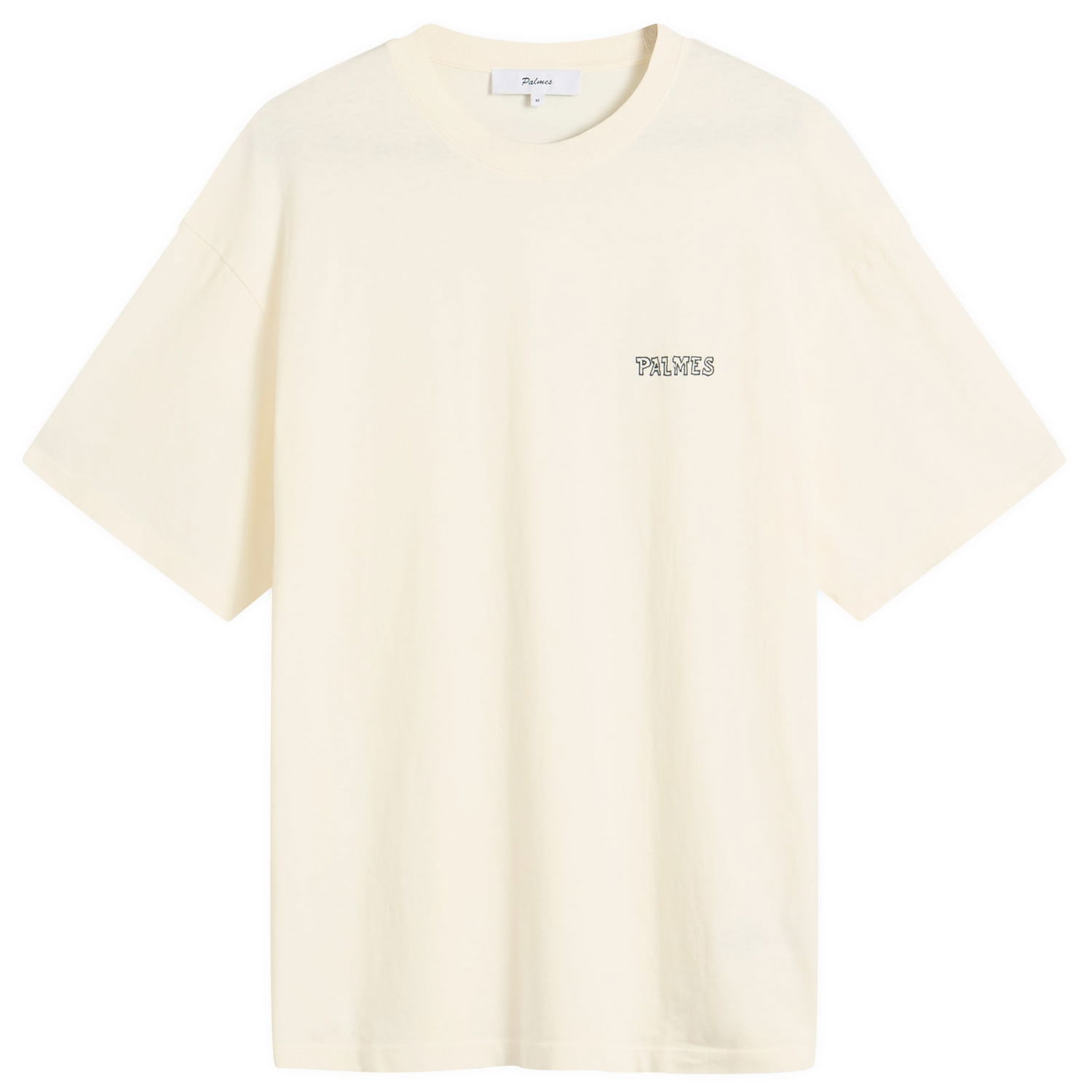 T-paita Palmes Palmes Logo T-Shirt, Size Small Beige | P10-0053-036, 1