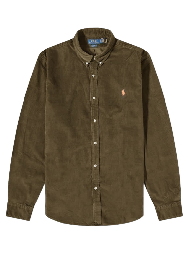 Paita Polo by Ralph Lauren Corduroy Defender Vihreä | 710818761014