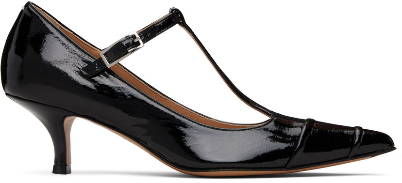 Kengänhoito Maison Margiela Maison Margiela Kinkies T-Bar Heels Musta | S58WL0291 P8194