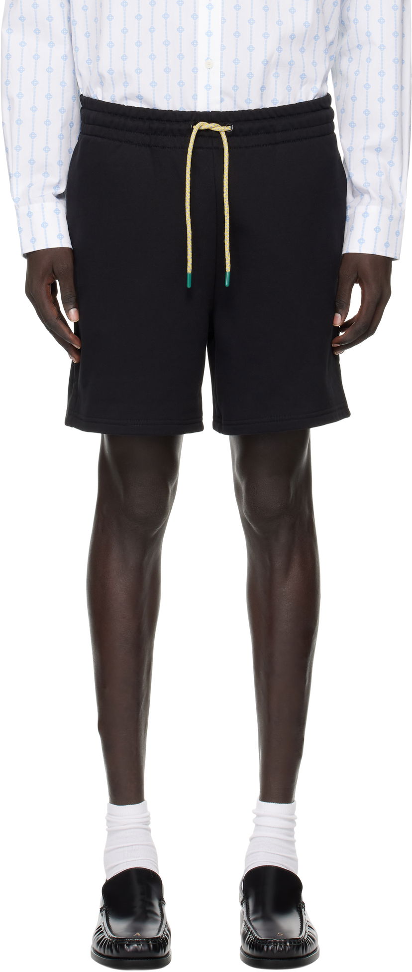 Shortsit Casablanca Casablanca Montagne Sweat Shorts Musta | MPF25-JTR-279-01