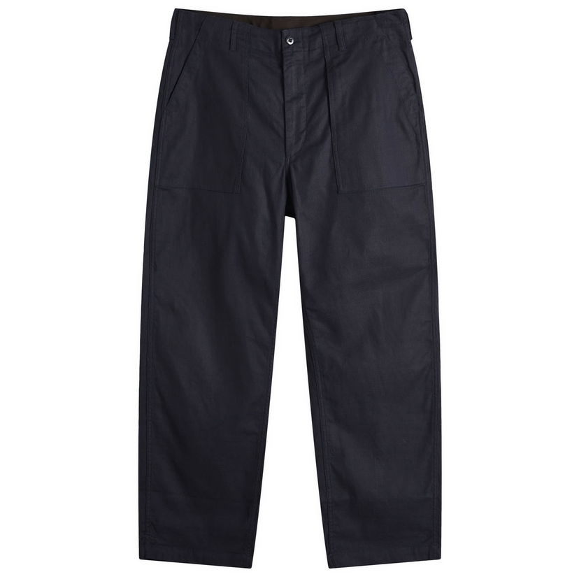 Cargo housut Engineered Garments Engineered Garments Fatigue Pant, Size Large Tummansininen | QT177-ZT217