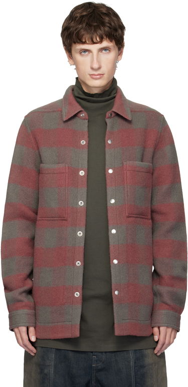 Paita Rick Owens Concordians Checked Wool Shirt Monivärinen | RU02E1744 WJP, 0