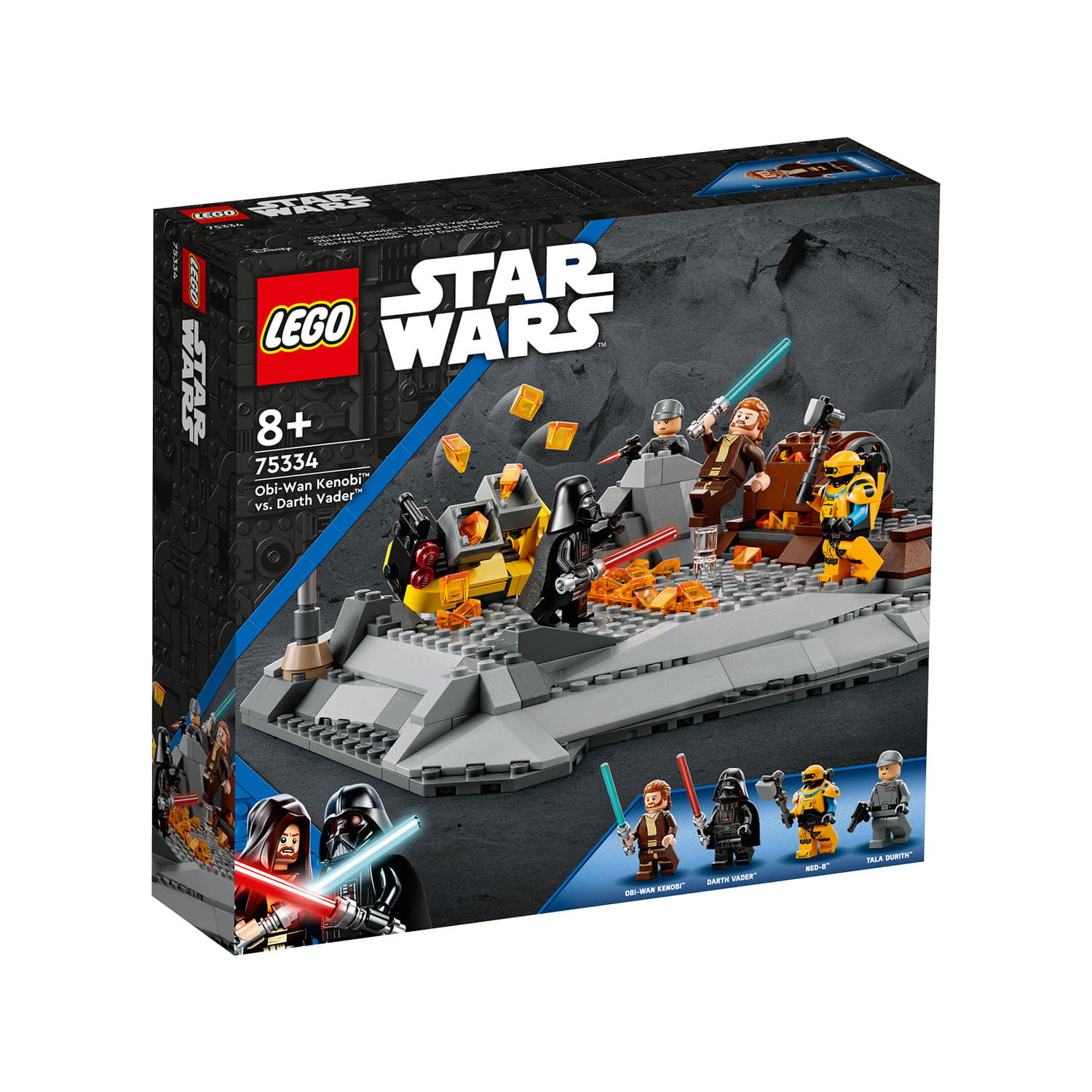 Flexstyle LEGO Star Wars™ 75334 Obi-Wan Kenobi™ vs. Darth Vader™ Monivärinen | 75334LEG, 1