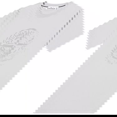T-paita Stone Island Reflective One Badge Print T-Shirt Harmaa | 80152RC87-V0064, 0