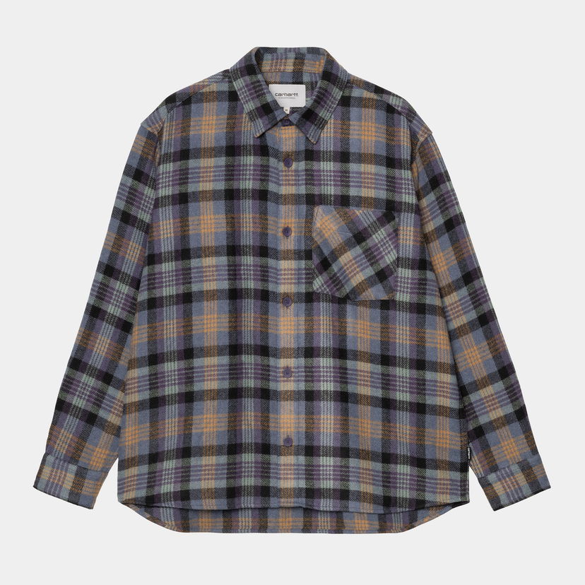 Paita Carhartt WIP Carhartt WIP Dern Long Sleeve Shirt Sininen | I035331_10