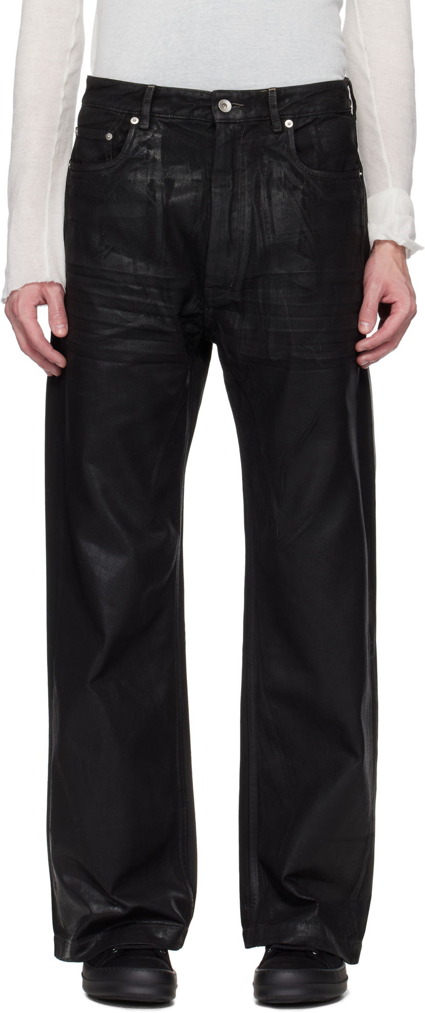 Jeans Rick Owens Rick Owens DRKSHDW Hollywood Geth Jeans Musta | DU01E3351 DCF