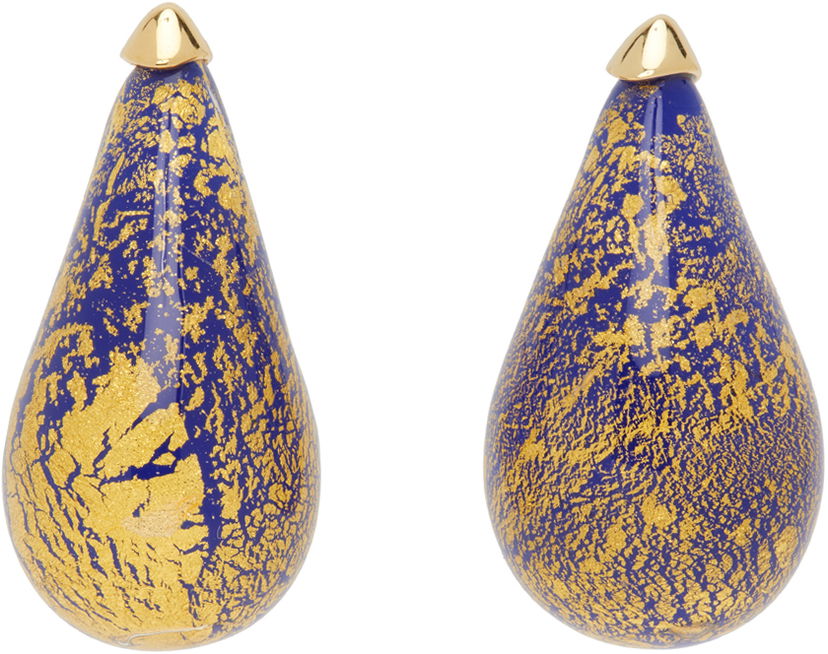 Korvakorut Bottega Veneta Drop Glass Earrings Metallinen | 786219 V1A91