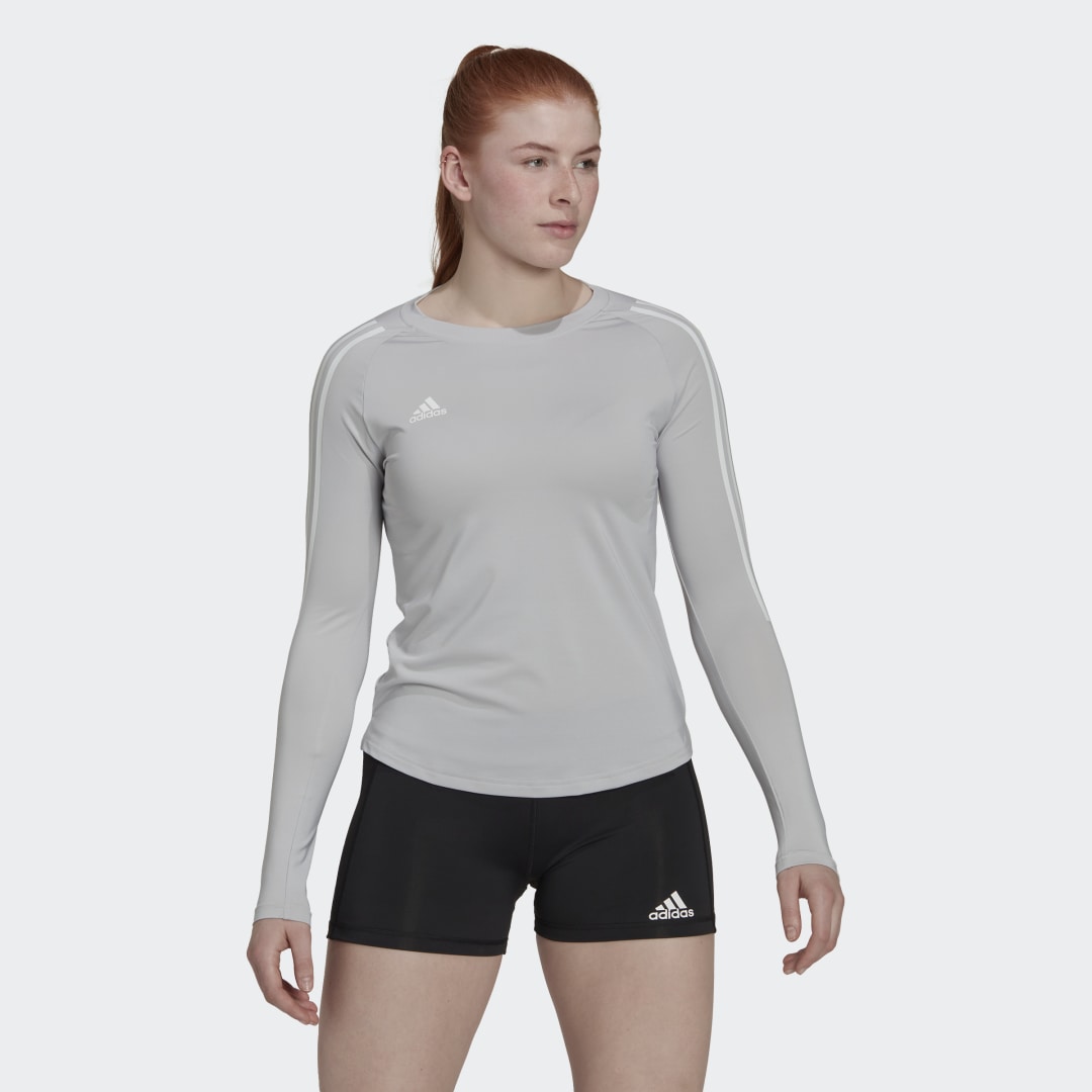 Jersey adidas Originals HILO Long Sleeve Harmaa | HR3715, 0
