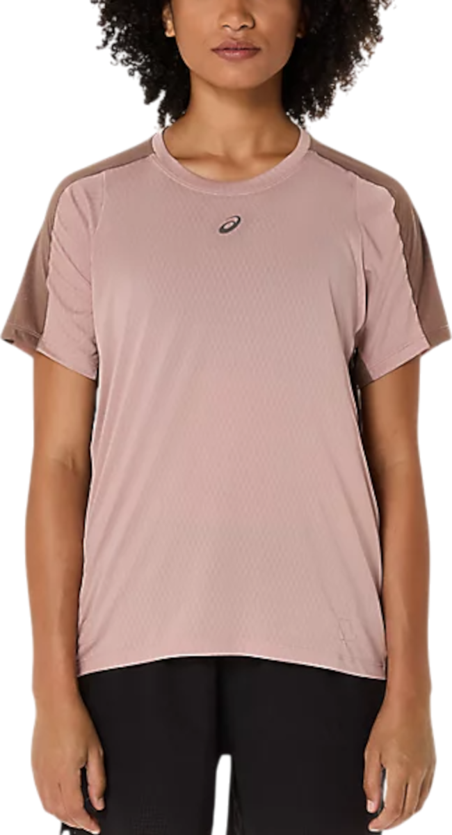 T-paita Asics Asics Fujitrail Elite Short Sleeve T-Shirt Vaaleanpunainen | 2012d207-700