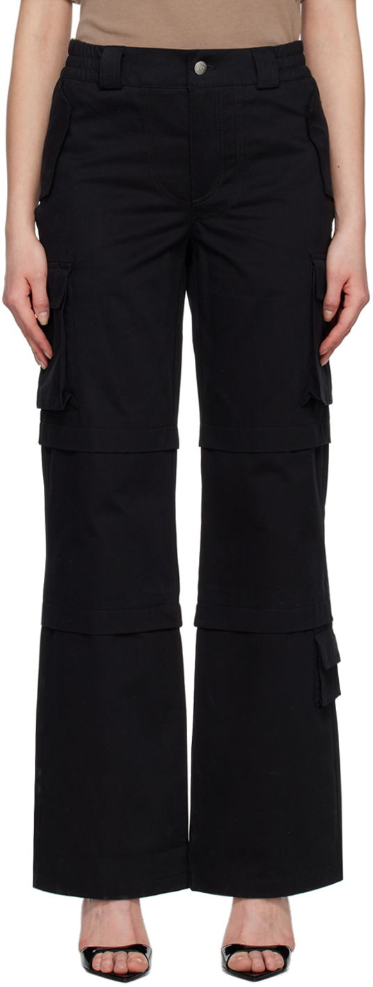 Cargo housut MISBHV Work Utility Cotton Cargo Pants Musta | 3121W309