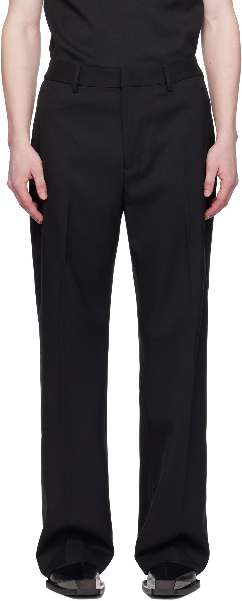 Housut Entire Studios Entire Studios Father Suiting Trousers Musta | ES2575BW