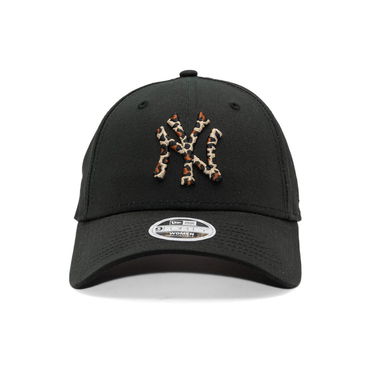 Korkki New Era 9FORTY MLB Leopard Infill NY Yankees Adjustable Cap Musta | 60691330, 1