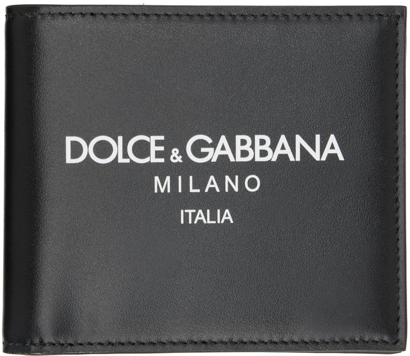 Lompakko Dolce & Gabbana Black Logo Wallet Musta | BP1321AN244