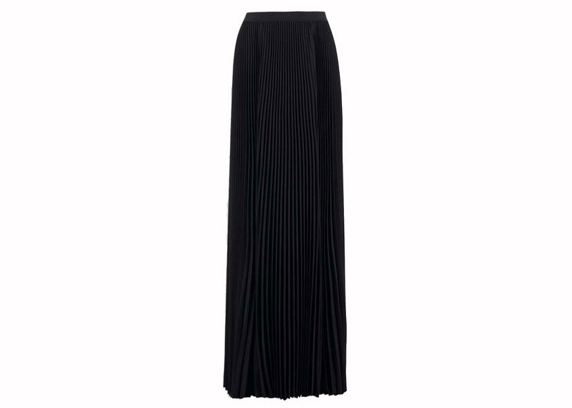 Hame Balenciaga Elegant Black Maxi Skirt Black Musta | 772711TGO081000
