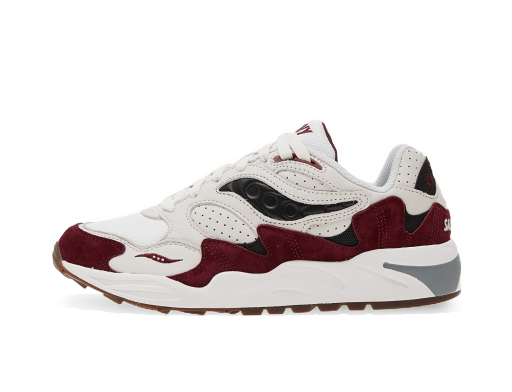 Tennarit ja kengät Saucony Grid Shadow 2 Cream/ Red Burgundia | S70773-2