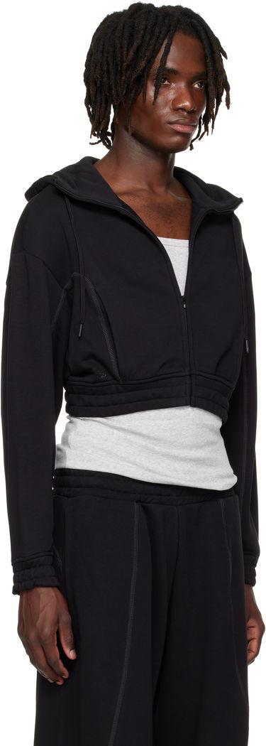 Huppari On Running FKA twigs Edition Cropped Hoodie Musta | 1WF11660553, 1