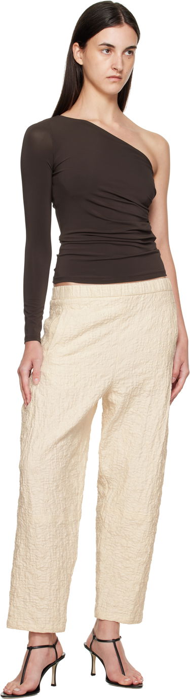 Tankkitoppi Max Mara Max Mara Spluga One-Shoulder Top Ruskea | 2511941012600, 3