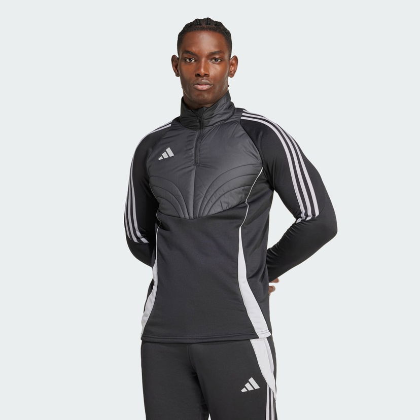 Huppari adidas Performance Winterized Quarter-Zip Training Top Musta | IM9966
