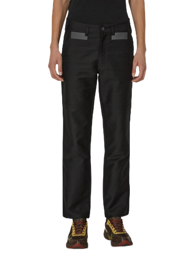 Housut GR10K Block Fustian Raised Pants Musta | AW22GR1B6FS BL